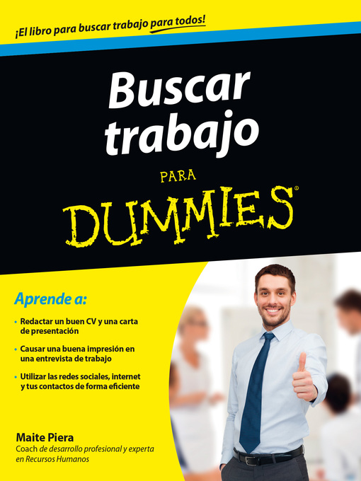 Title details for Buscar trabajo para Dummies by Maite Piera - Available